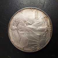 Srebrna moneta 1 Dolar srebrny orzeł 1994