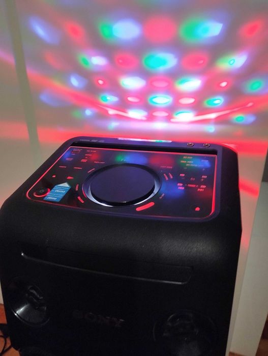 Głośnik przenośny SONY MHC-V50D 120W, bluetooth, DVD/CD