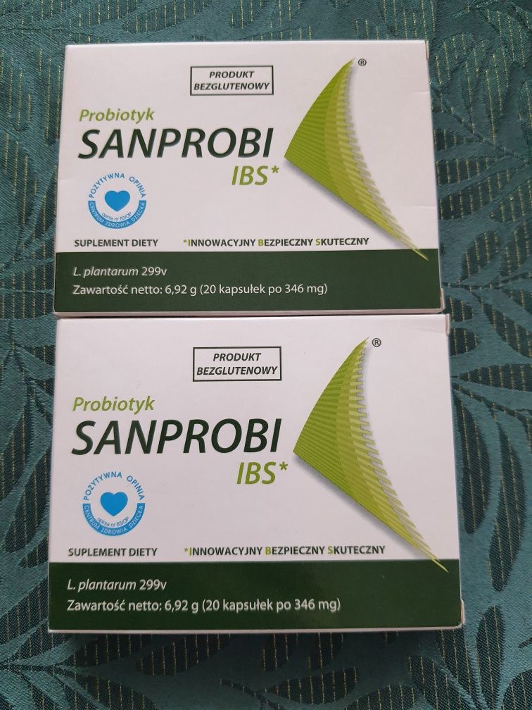 2 opakowania Probiotyku Sanprobi Ibs plus gratis