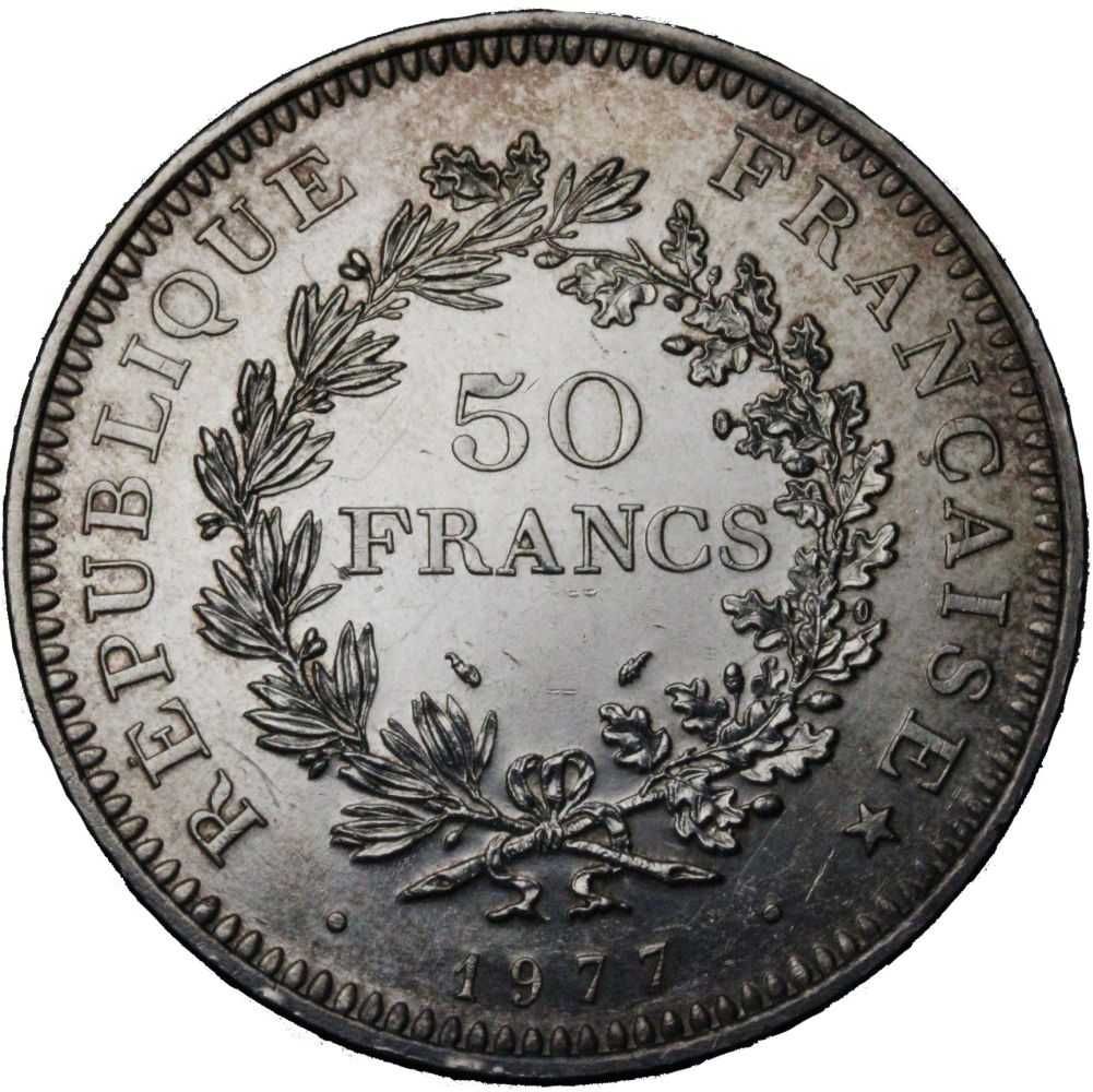 1977r. - Francja - 50 Franków
