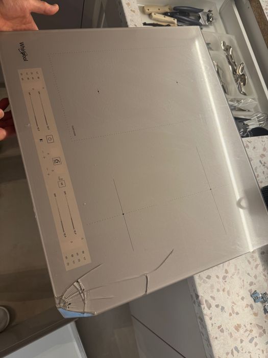 Płyta indukcyjna pęknięta WL S 2760 BF/S
