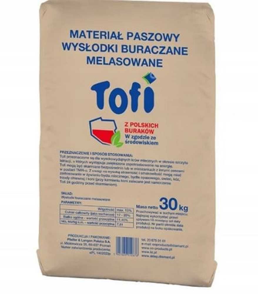 Wysłodki melasowane TOFI worki 30kg