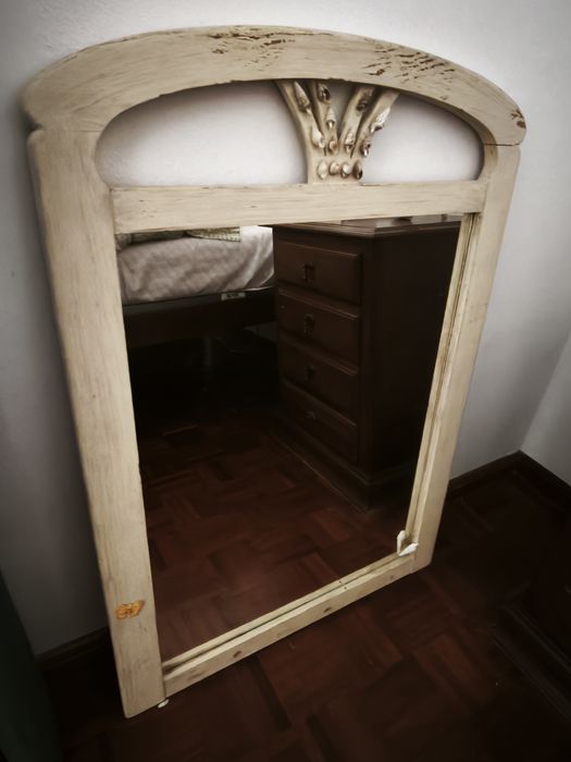 Espelho efeito antigo