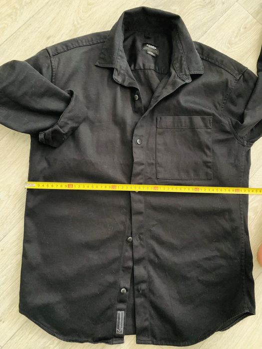 Рубашка- куртка женская Pull Bear. ПОГ . Коттон.