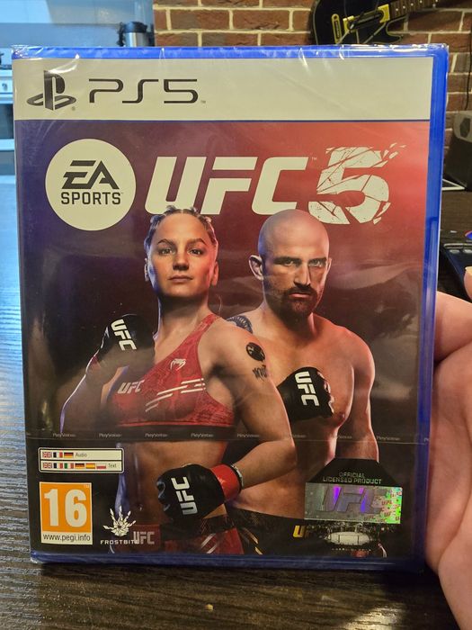 New UFC 5 для Ps5 playstation, диск повністю новий і в плівках
