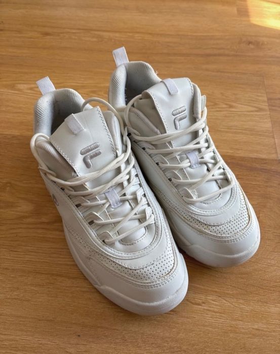 Damskie sneakersy białe FILA