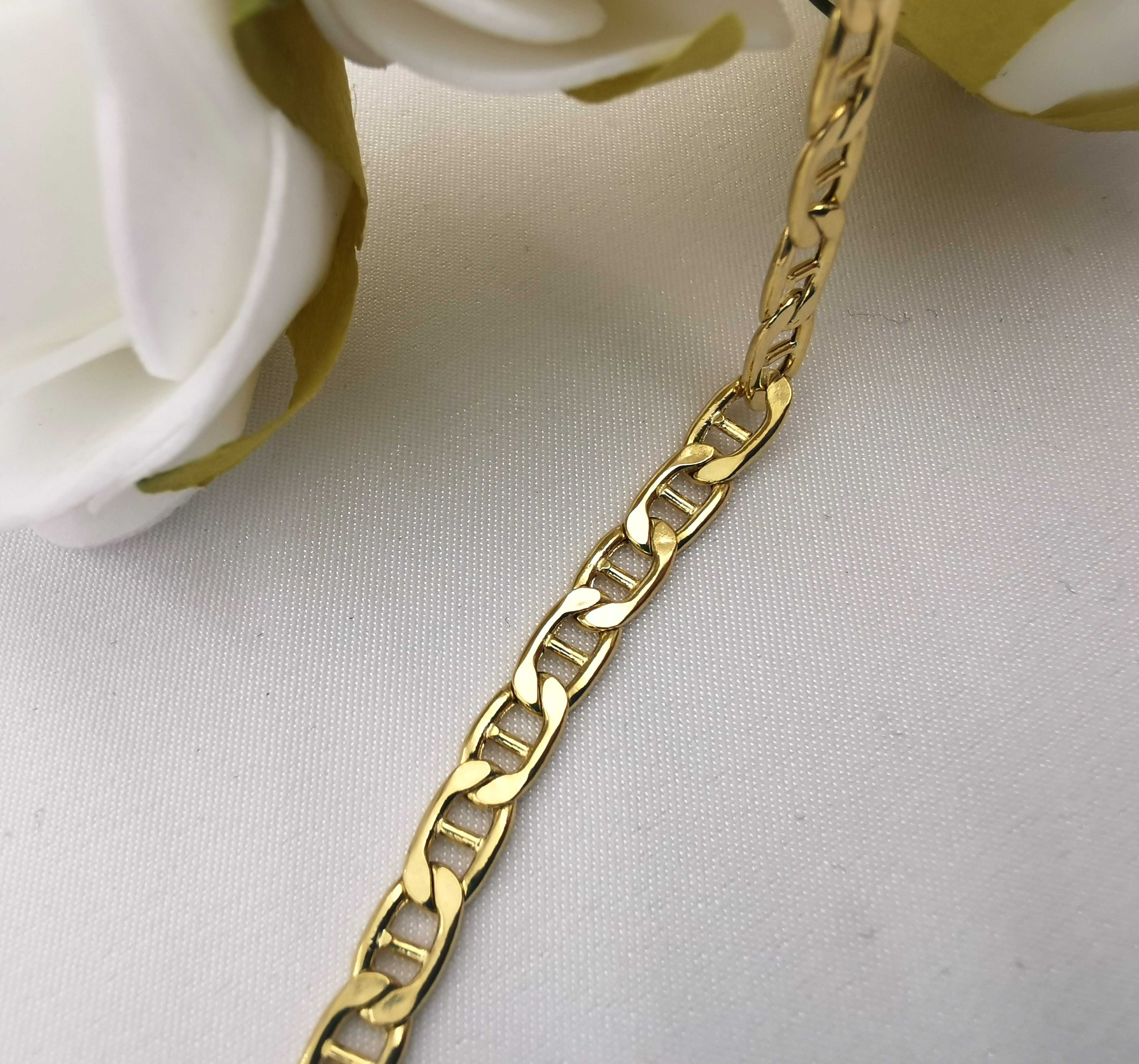 Złota bransoletka 19,5cm Próba 585 splot Gucci / NOWA /Fajne OKAZJE !