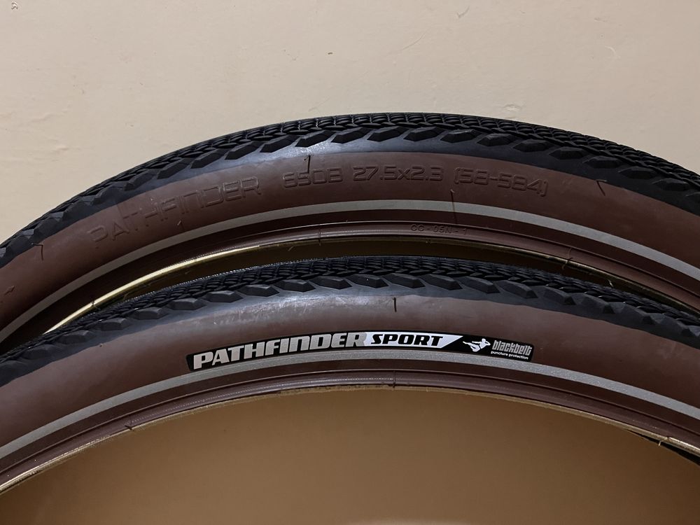 Opony Specialized PATHFINDER sport reflect  27,5x2,3 650b brązowe boki