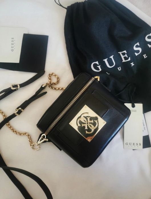 SALE Оригінал, шкіряна сумка бочонок від GUESS. Limited edition