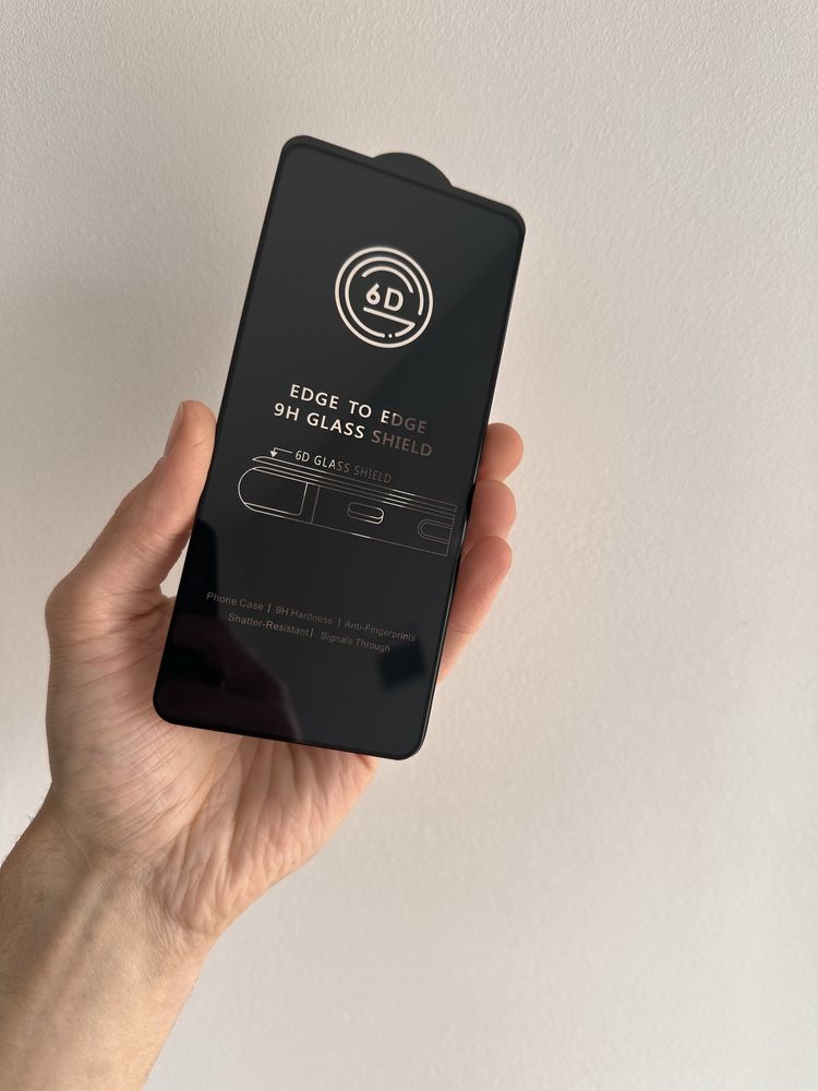 SZKŁO hartowane 6D cały ekran high quality do Xiaomi Redmi Note 14
