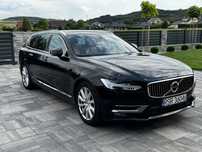 Volvo V90 D5 AWD Inscription 235 KM 4x4 bezwypadkowy, jasna skóra.