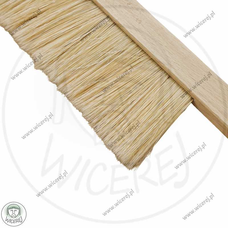 Zmiotka Pszczelarska Miotełka 1rzędowa naturalne włosie Krótka