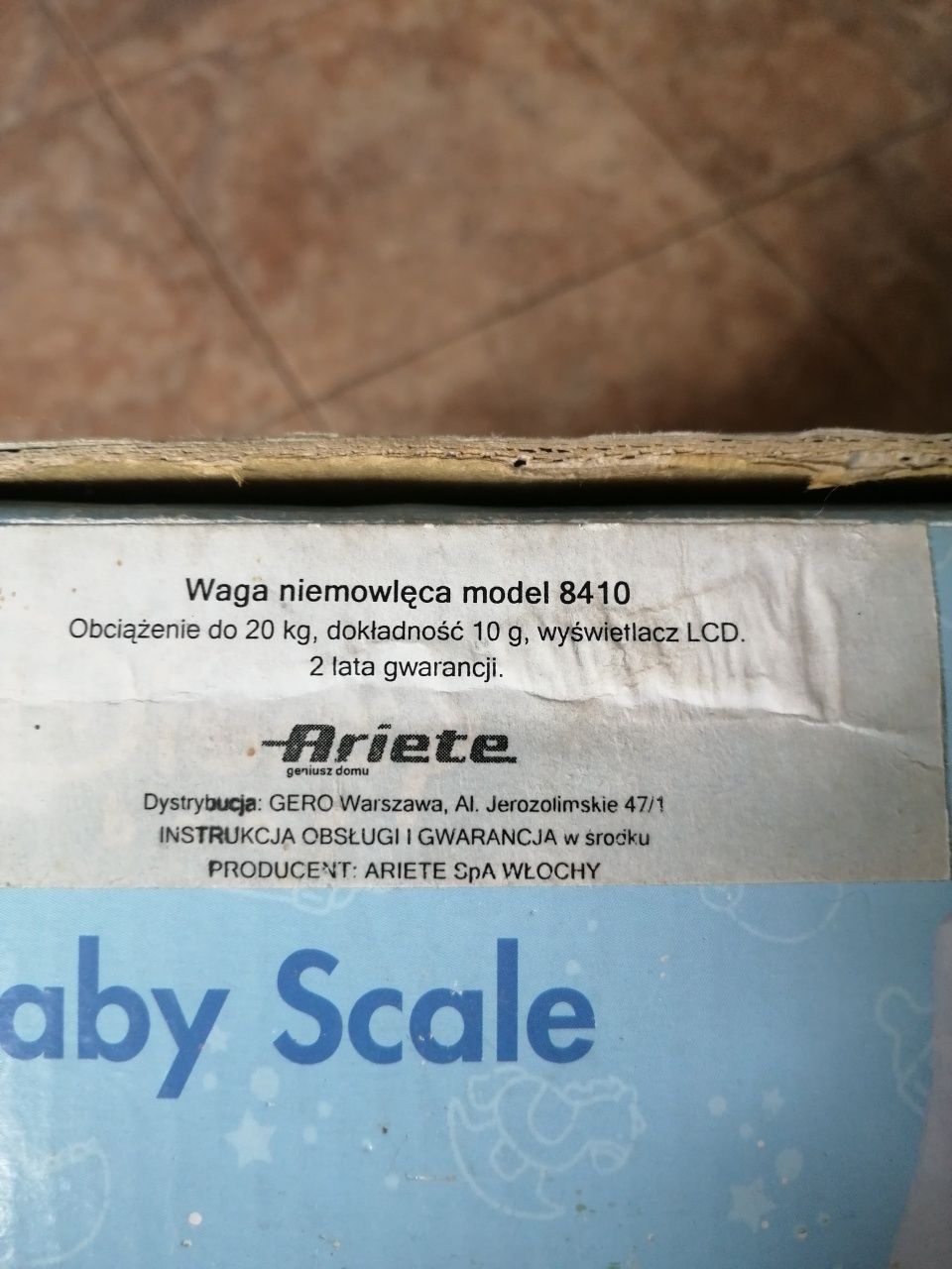Waga dziecięca do 20kg