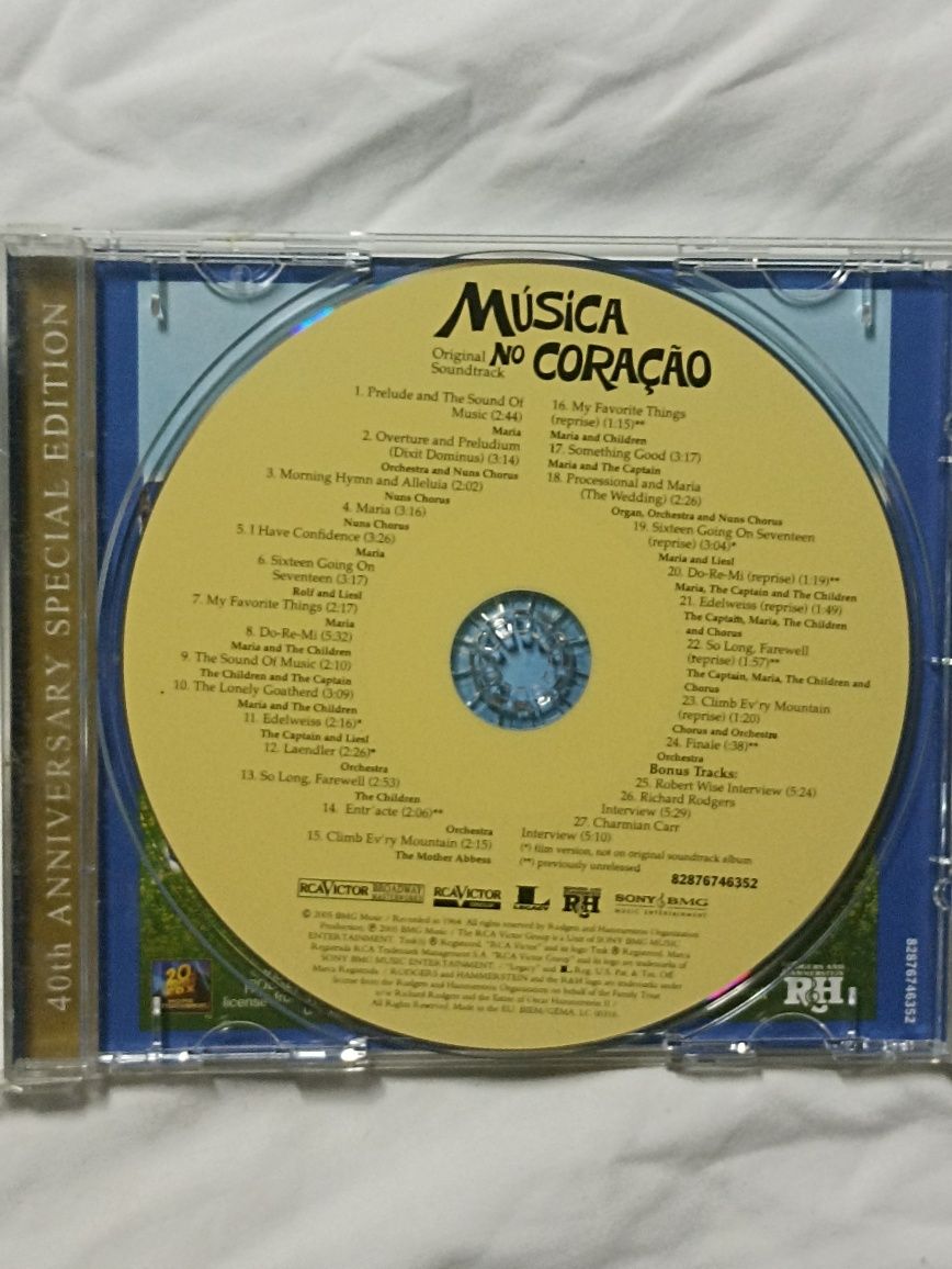 CD muito Antigo Música no Coração