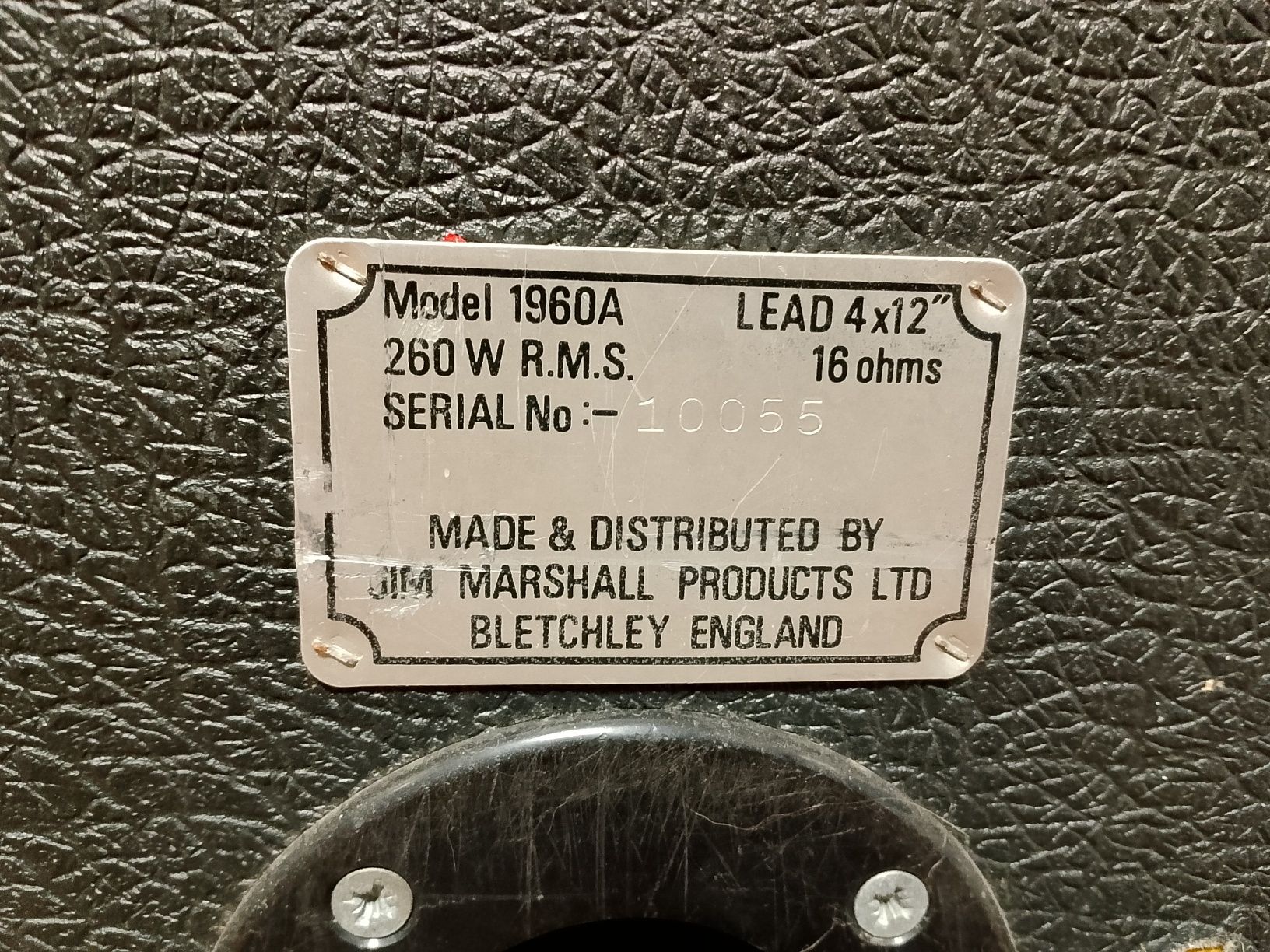 Kolumna Marshall JCM 800 4x12 1983r.