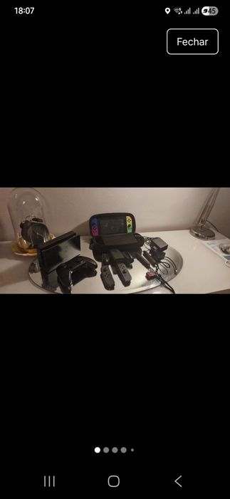 Console Nintendo Switch Desbloqueado e com Tinfoil funcionando 
Joy-Co