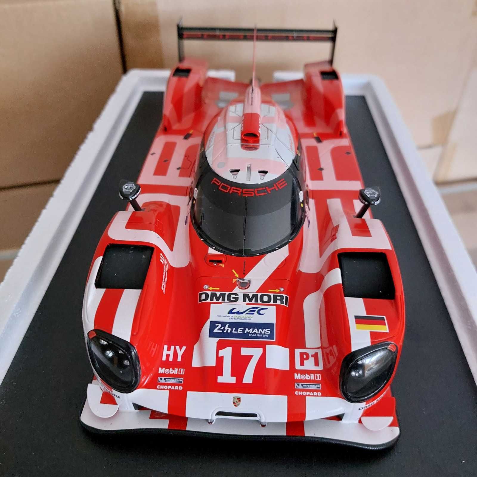 Miniatura Porsche 919 Hybrid Porsche Team #17 Le Mans 2015 SPARK 1:18
