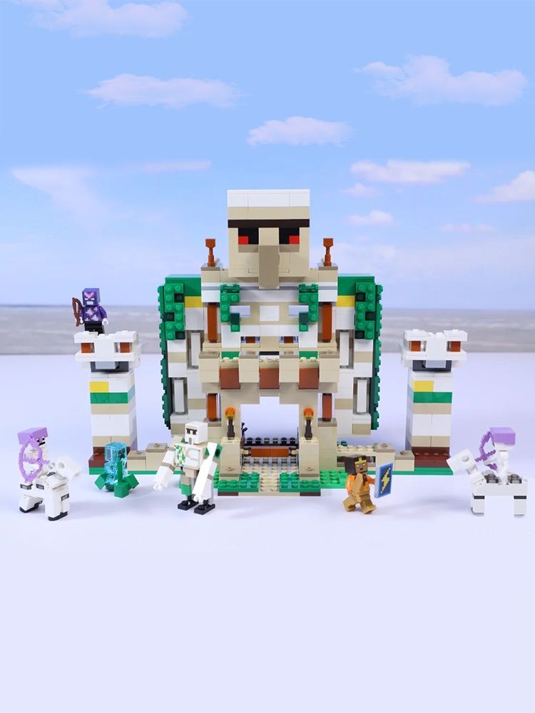 Klocki Minecraft - Forteca Żelaznego Golema.