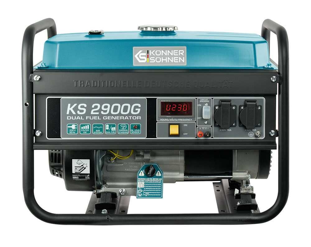 Генератор газ/бензин KS 2900G 2.9 кВт