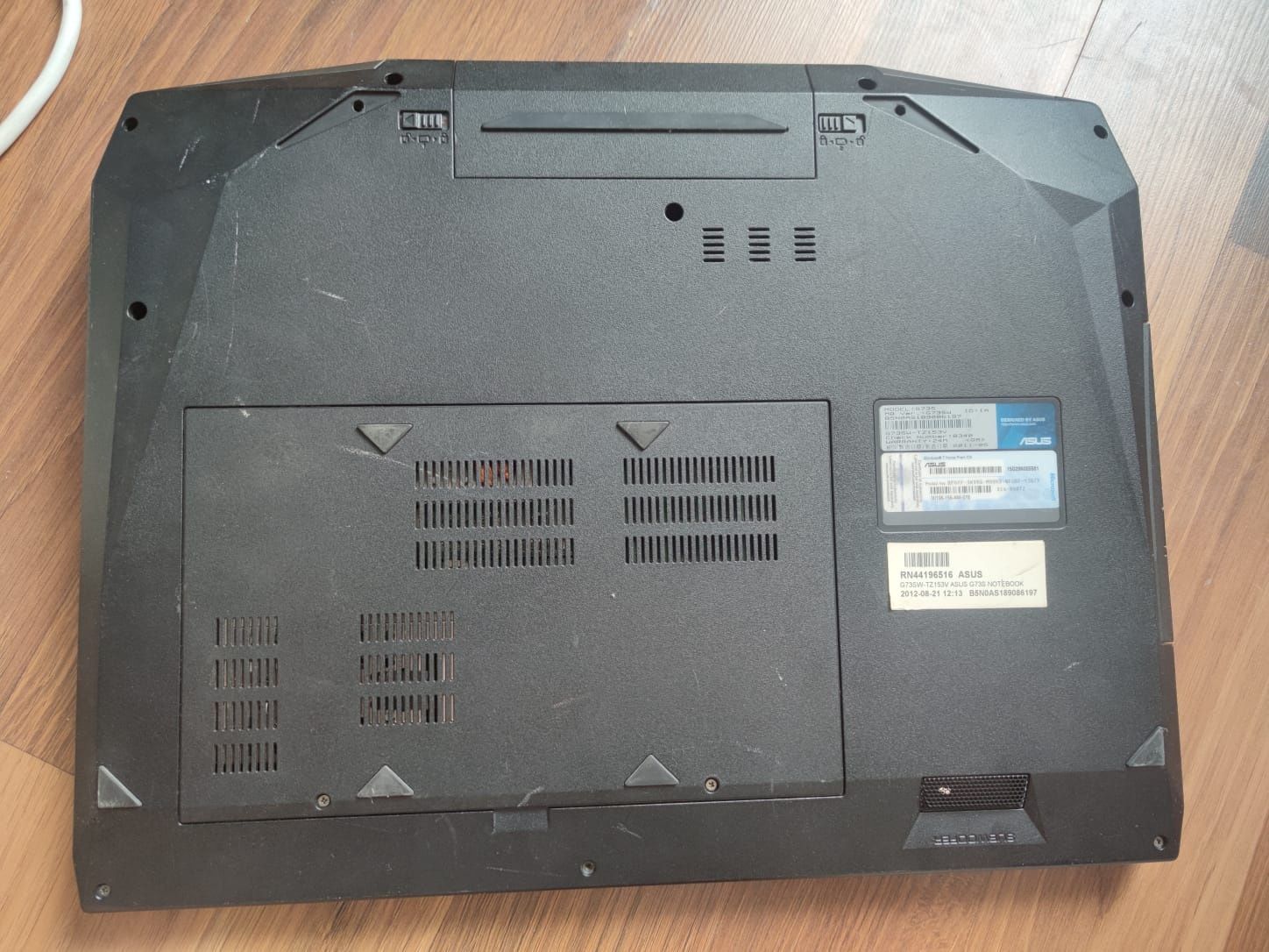 Asus g73s без зарядки