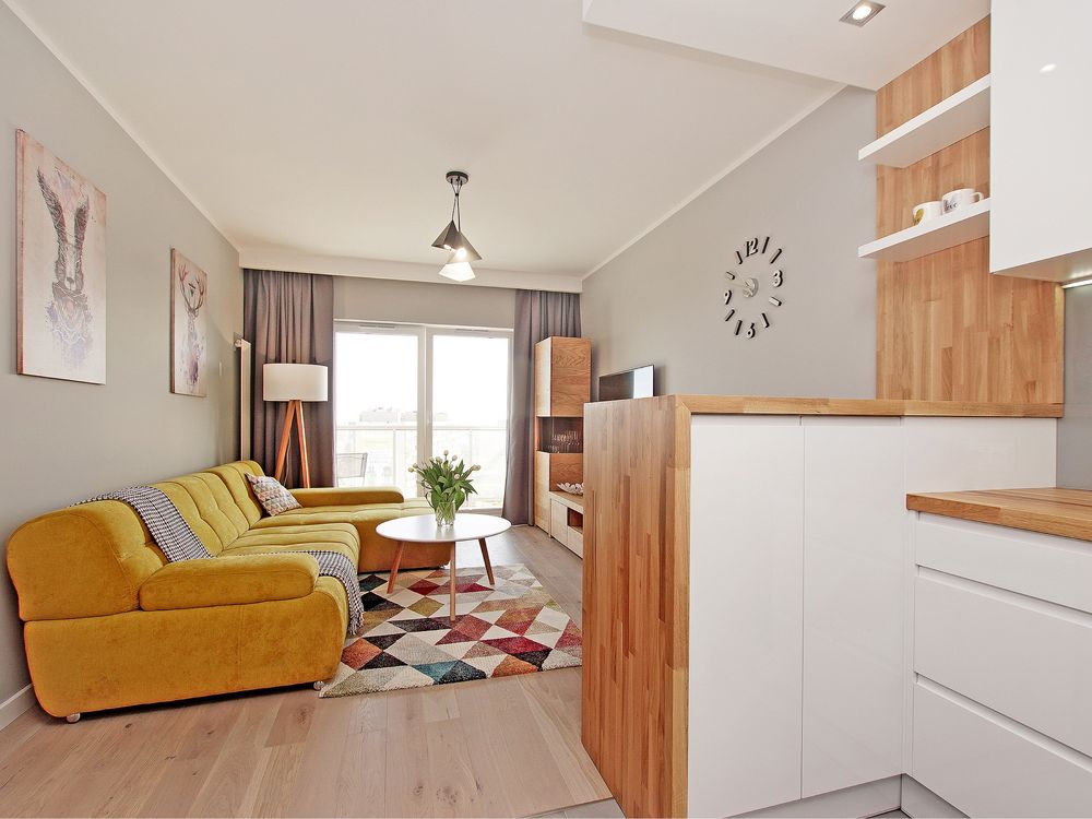 Apartament 2 pokoje al. Rzeczypospolitej  Gdańsk Albatross Towers