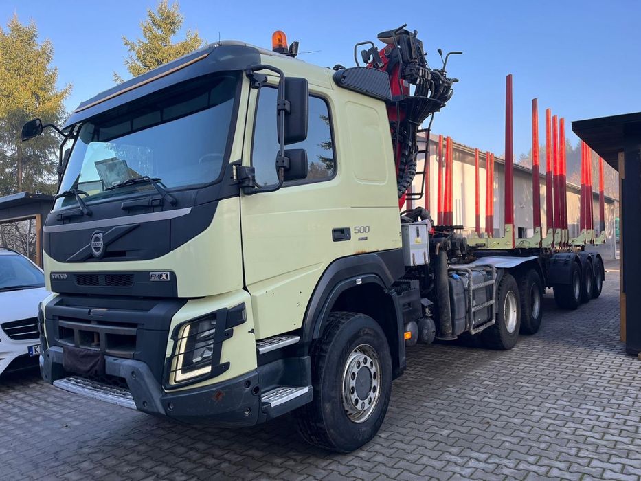 Лісовоз Volvo FMX 6x6 + Palfinger Elipson Q170