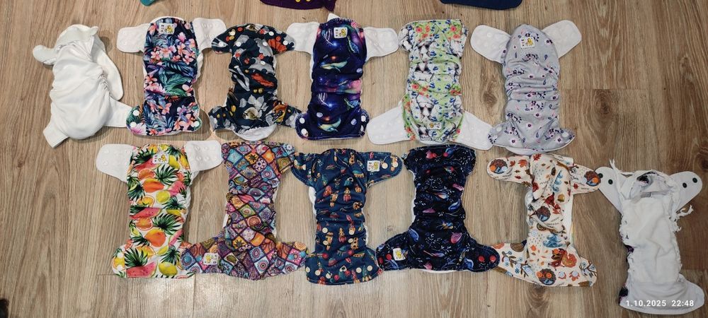 Wyprawka MOS Puppi, Mommy Mouse, burty, wkłady, formowanki, kokosi