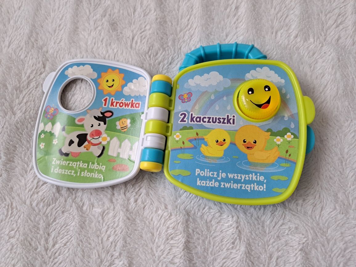 Książka Fisher Price interaktywna