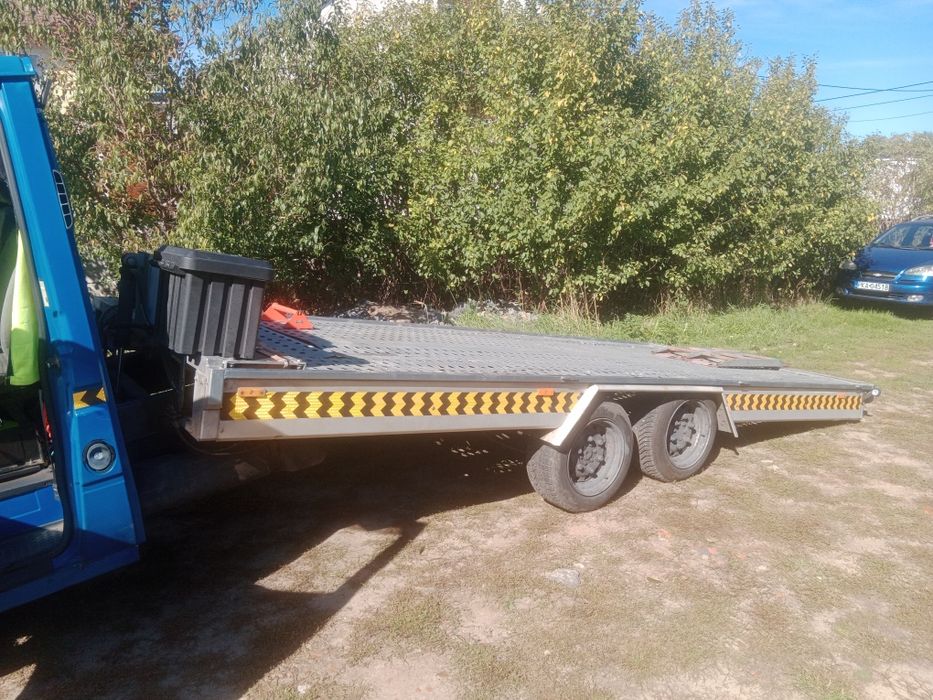LAWETA Ford Transit zabudowa hydrauliczna Algema Faktura Vat