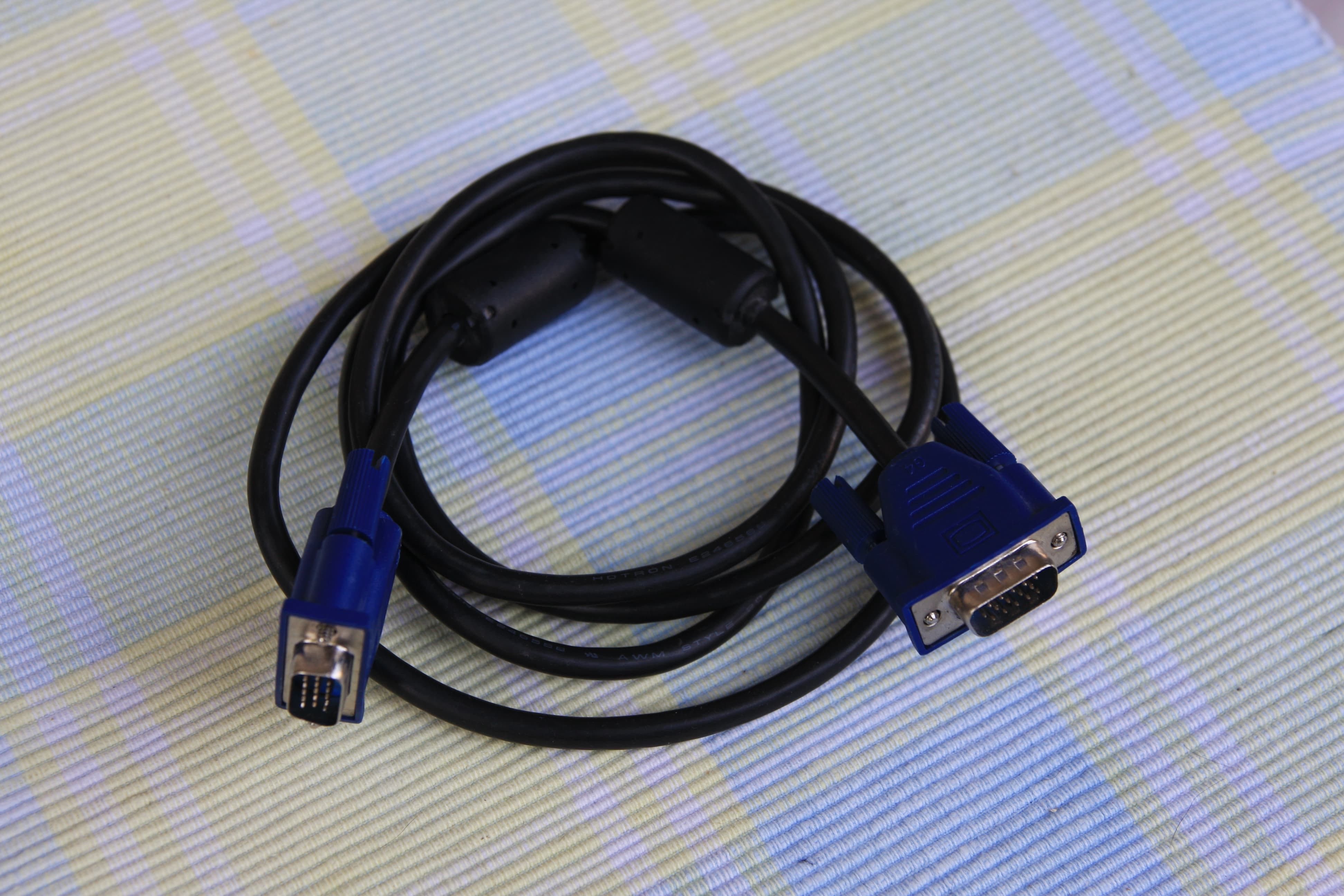 Kabel monitorów VGA / SVGA typu DSUB