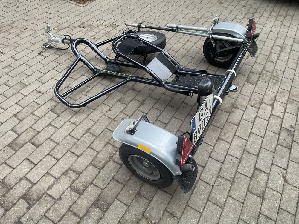 Przyczepka motocyklowa for one