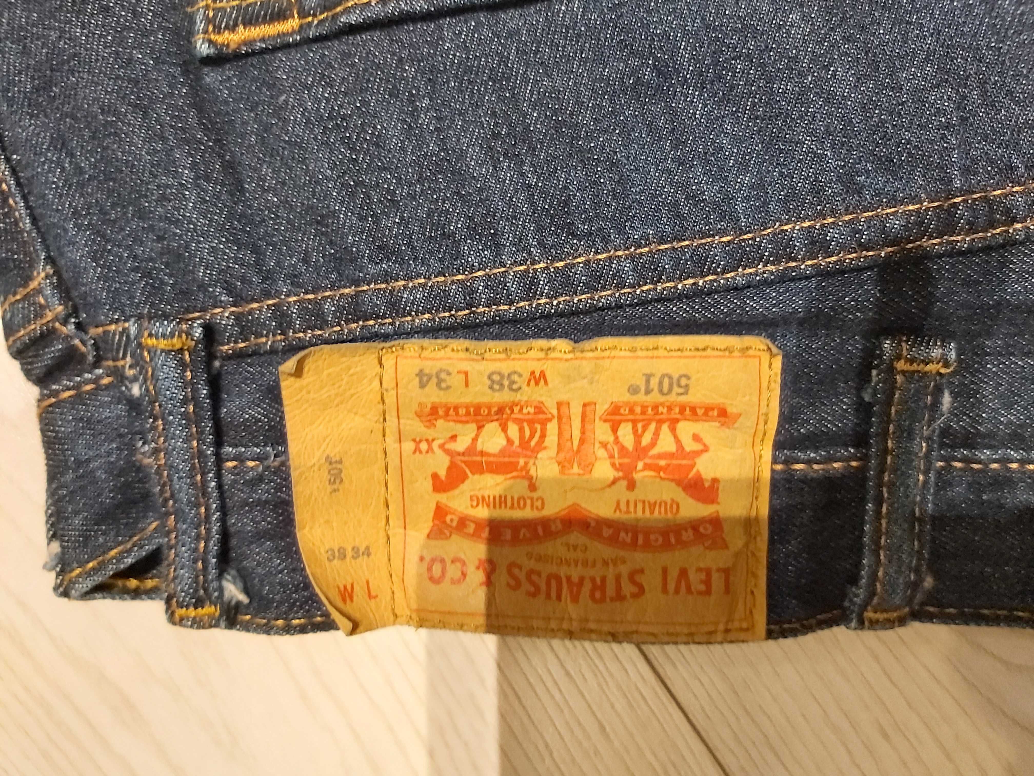 Levis 501 rozmiar 38/34