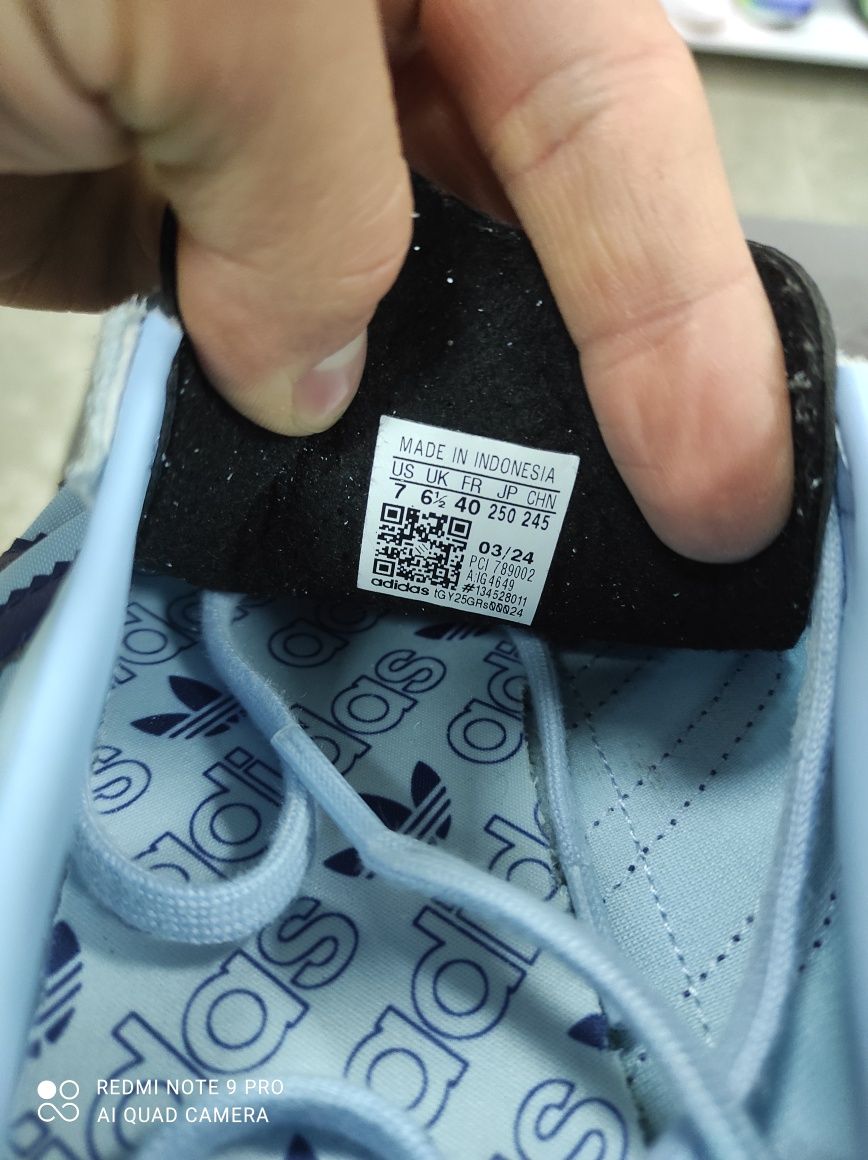 ОРИГІНАЛ 100% Кросівки Adidas Sl Rs 72 Light Blue IG4649 40