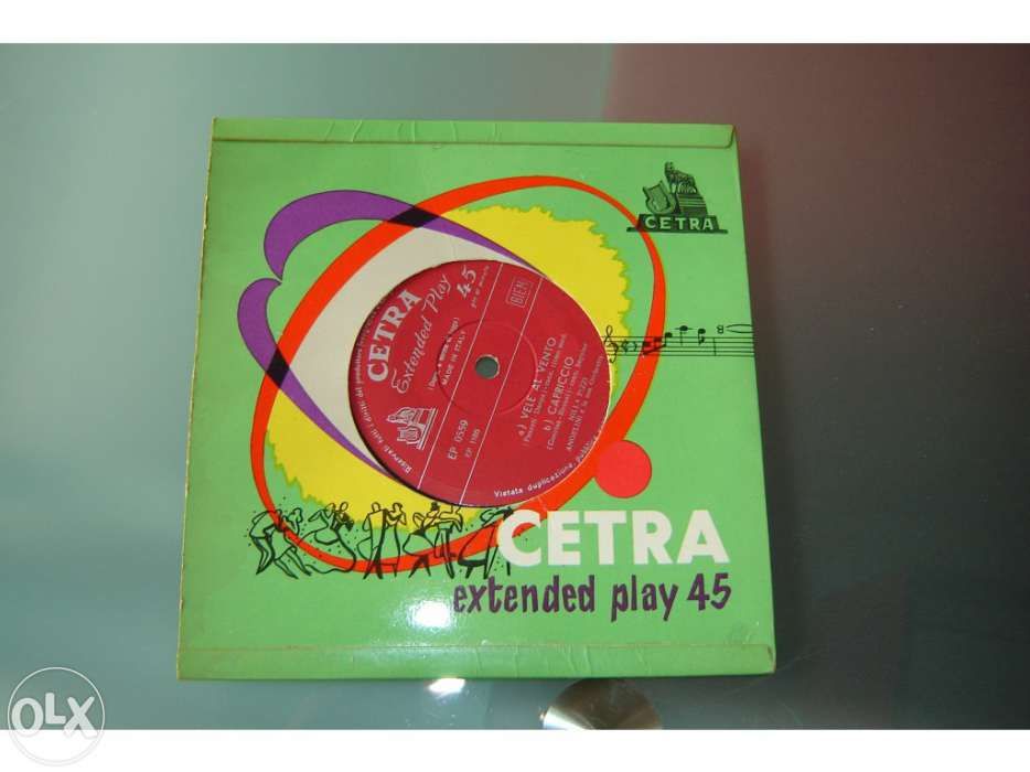 Disco Vinil - cetra