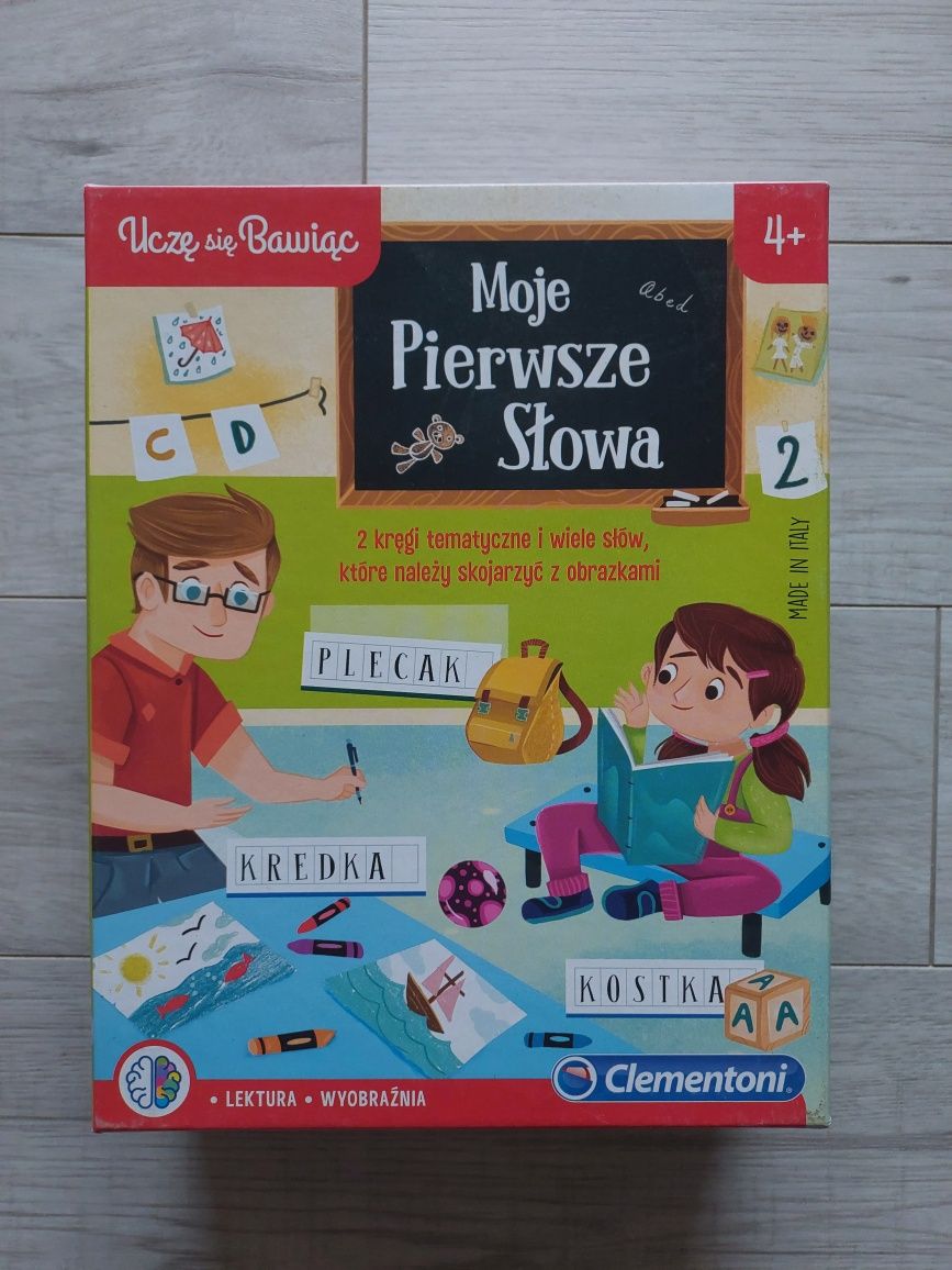 Clementoni, Gra edukacyjna, Moje pierwsze słowa