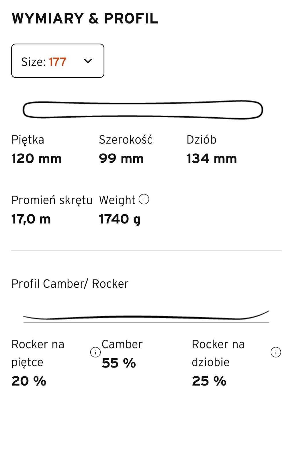 narty HEAD KORE 99 177 cm + wiązanie SHIFT 13