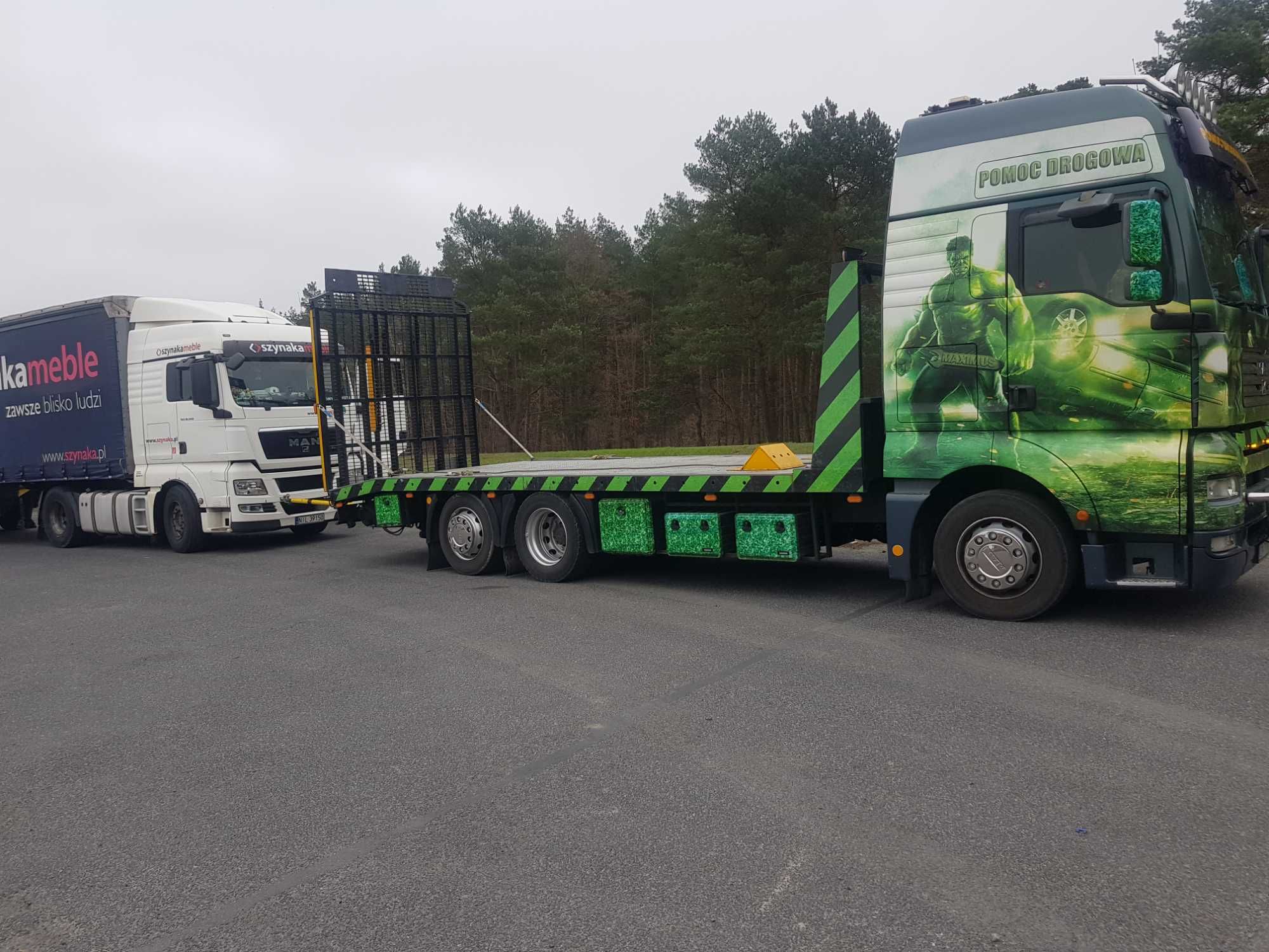 pomoc drogowa laweta autoholowanie 24H,holowanie,TIR,bus,osobowe
