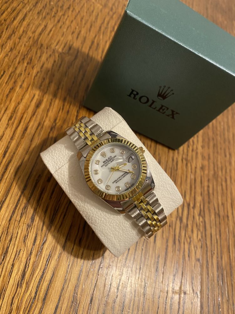 Datejust Gold White zegarek nowy damski