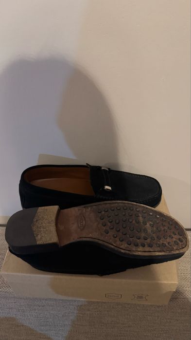 Mokasyny zamszowe Tod’s