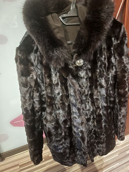 шубка норкова - з хвостиків