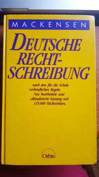 Deutsche Recht-Schreibung Mackensen