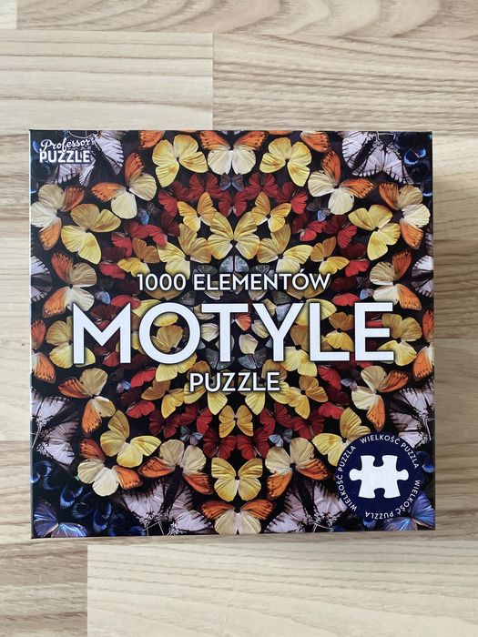 Puzzle motyw motyle