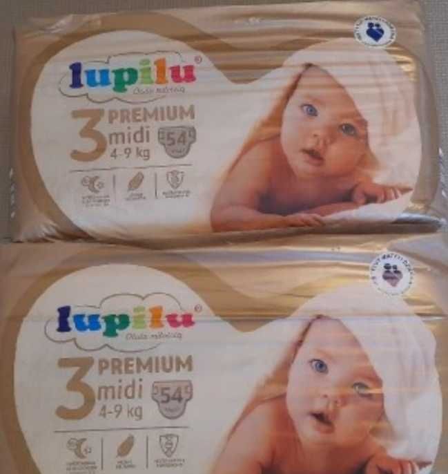 Pieluchy 3 lupilu 54 szt.