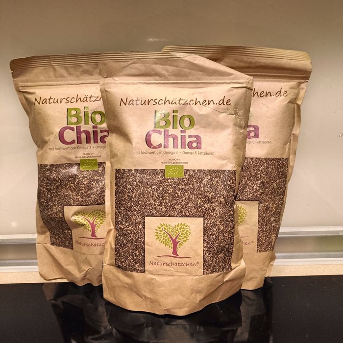 Bio Nasiona Chia 500 g do koktajli