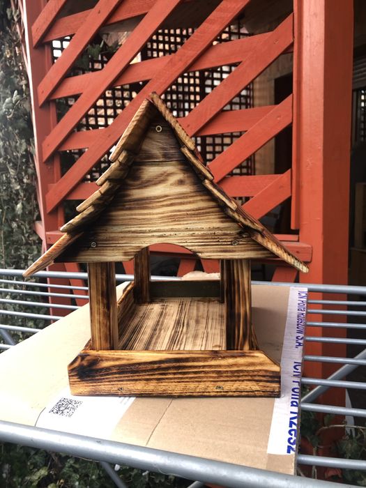 Karmniki opalone dla ptakow