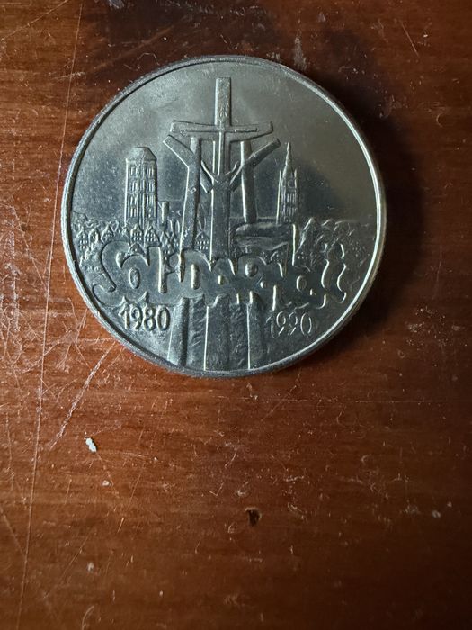 Moneta Solidarność bardzo dobry stan