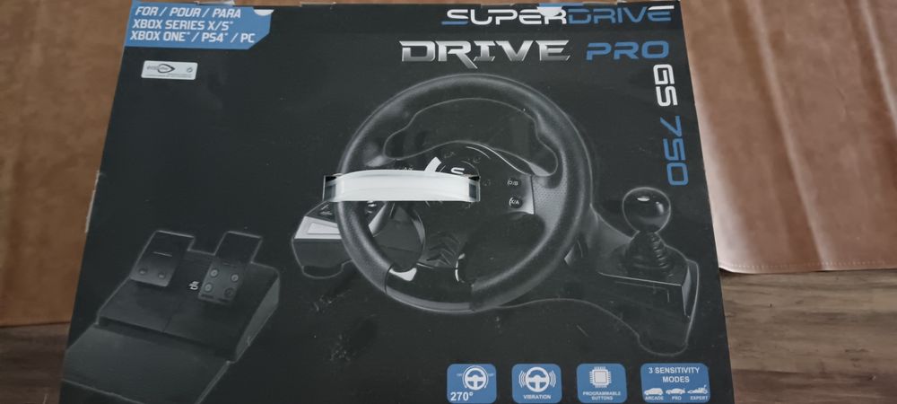 drive pro gs 750 (volante gaming)
