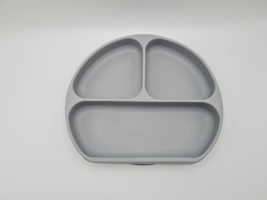 Silikonowy talerzyk dla dzieci Miracle Baby 3 przegródki