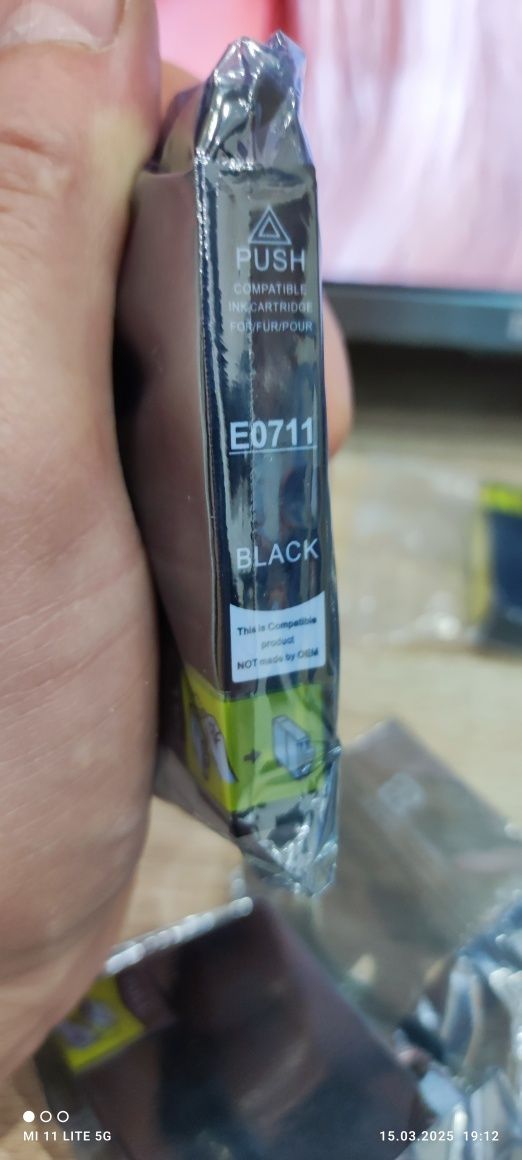 tusz do drukarki epson E0713, E0714, E0711 E0712