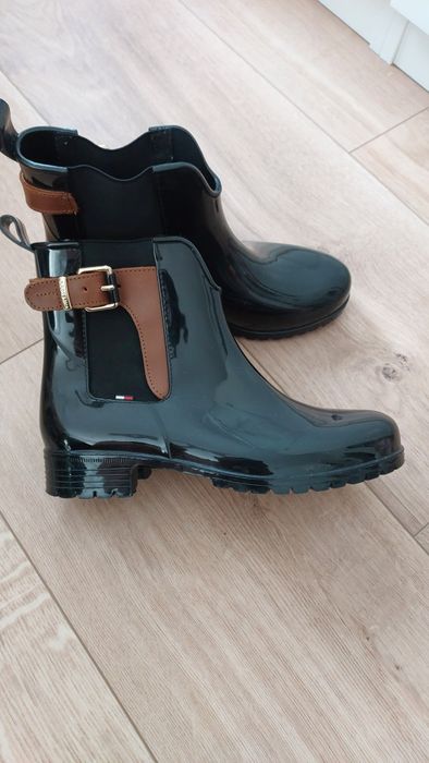 Krótkie kalosze Tommy Hilfiger